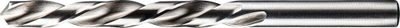 Spiralë burgjie NWKa DIN 338 LN, 9.5mm, HSS, ngjyrë argjendtë