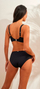 Bikini për femra Selmark, të zeza