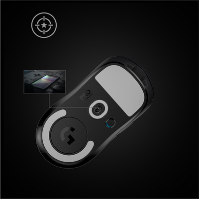 Maus gaming Logitech G PRO X Superlight, wireless, i zi