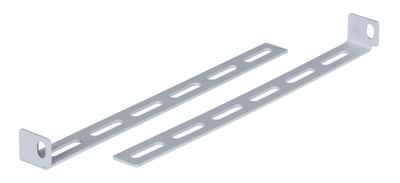 Raft për kabinet 19" Lanberg AK-1004-S, 1U, 600mm, gri