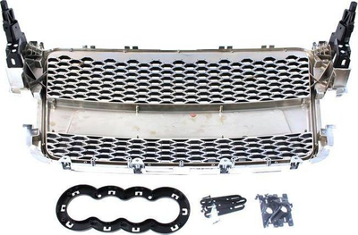 Grill MTuning Audi A5 8T RS Style, krom e zi, me PDC