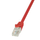 Kabllo LogiLink, 5m, Econline, Cat.5e, U/UTP, e kuqe