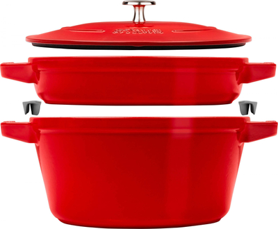 Set enësh gize me kapak Staub, 2 pjesë, 24 cm, shumëngjyrëshe