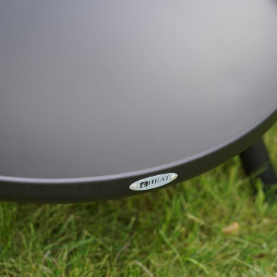 Oxhak kopshti Heat Classic Plus Ø60, vater zjarri metal, e zezë