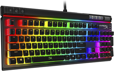 Tastierë HyperX Alloy Elite 2, HyperX Red, US, e zezë