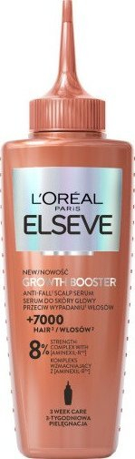 Serum për flokët L'Oréal Paris Elseve Growth Booster, kundër rënies së flokëve, rigjenerues, 102 ml
