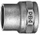 Muf bronzi Conex 4270G, 28mm, 1/2" FTxFI, ngjyrë argjendi