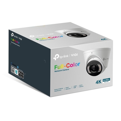 Kamerë sigurie TP-Link VIGI C485, 8MP 4K, lente 2.8mm, e bardhë
