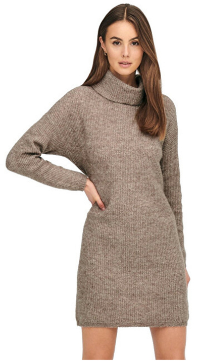 Fustan Jacqueline de Yong JDYINGEBORG Regular Fit, bezhë