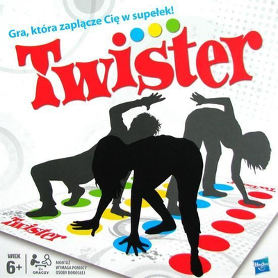 Lojë Hasbro Twister 2, version gjerman