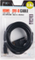 Kabllo Natec HDMI - DVI-D, 3m, e zezë