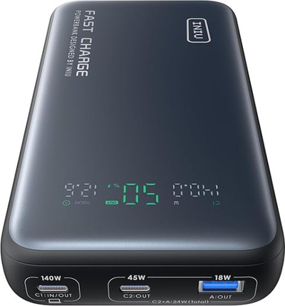 Power bank INIU Leopard Power, 25000mAh, PD 140W, i zi