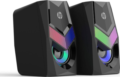 Мултимедијални звучници HP DHE-6000, систем 2.0, црни