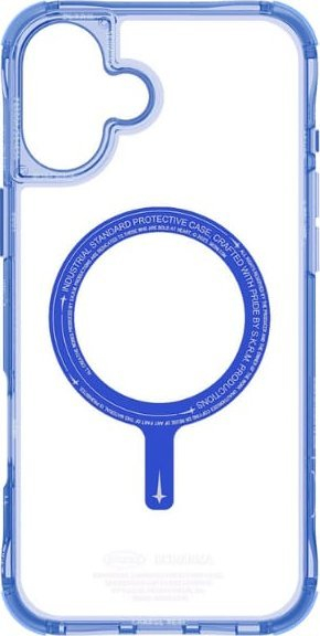 Maskë telefoni Skinarma Saido për iPhone 16 6.1", magnetike, blu