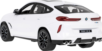 Makina me telekomandë Rastar BMW X6M, 1:14, me drita LED, e kuqe