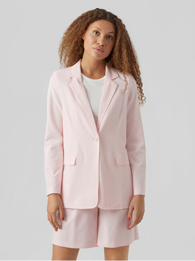 Sako VERO MODA VMZELDA Loose Fit, rozë
