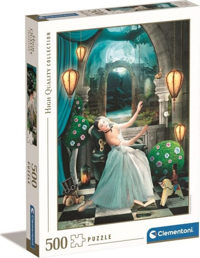 Puzzle Clementoni Coppelia, 500 copa, High Quality Collection, shumëngjyrësh