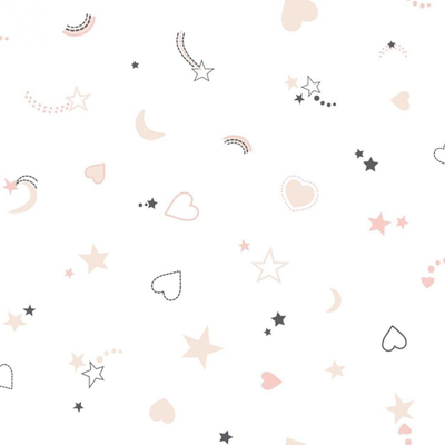 Set çarçafësh Atmosphera Kitty, 140x200 cm, pambuk 100%, rozë
