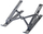 Mbajtëse për laptop Genius G-Stand M250, e zezë