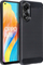 Mbulesë telefoni Carbon Case për Oppo A78 5G, antirrëshqitëse, e zezë