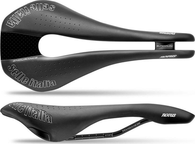 Selule biçiklete Selle Italia Novus Superflow Endurance TM S3, shina mangani, Duro-Tek, e zezë