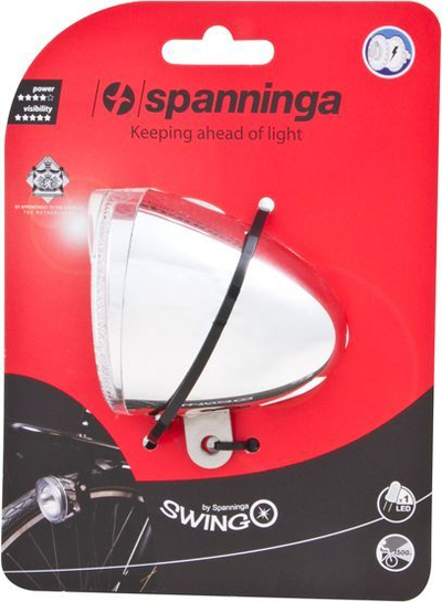 Spanninga Swingo XB Предно Светло, Хром