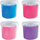 Ngjyrë gishti SES Creative Fingerpaint, 4 ngjyra, 110ml, shumëngjyrëshe