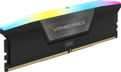 RAM CORSAIR VENGEANCE RGB, 32GB DDR5 6000MHz, CL38, i zi