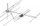Antena TV Dipol DIRECTIONAL ANTENNA 7/5-12/DAB, 7 elemente, për DVB-T dhe DAB, gri