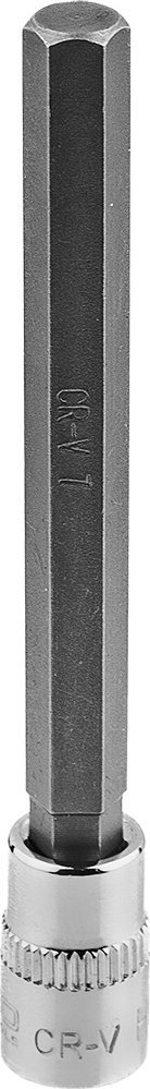 Bit gjashtëkëndor NEO H7, 1/4", 87mm, çelik krom vanadium