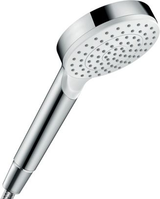 Dush dore Hansgrohe Crometta 1jet 26331400, Ø100mm, një rrymë, krom e bardhë