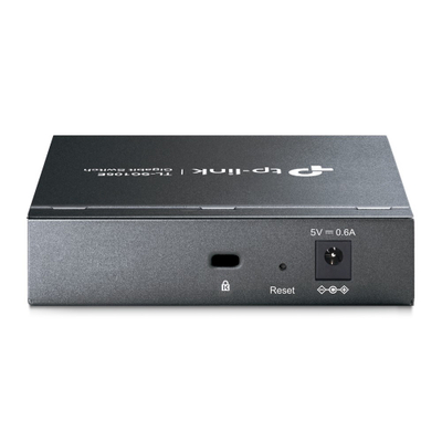 Switch rrjeti TP-Link TL-SG105E, 5 porta Gigabit, 10/100/1000 Mbps, metalik