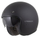 Helmetë moto Cassida Oxygen 2.0 Solid, madhësia XS, e zezë matte me gri të errët