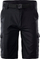 Shorce burra Hi-Tec Ibg Loop 1/2, najlon Rip Stop, me rrip, të zinj
