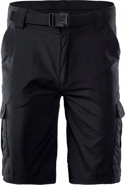 Shorce burra Hi-Tec Ibg Loop 1/2, najlon Rip Stop, me rrip, të zinj