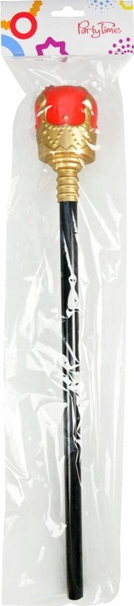Skeptër mbretënor ARPEX King, plastik, 45cm, i artë