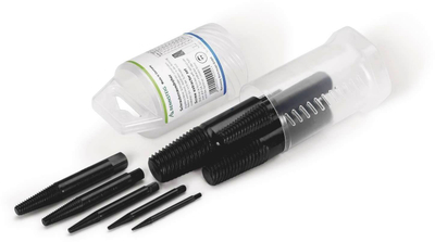 Set ekstraktorë vidash Rennsteig Tools 470 902 3, 8 copë, M3-M45, i zi