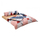 Set çarçafësh Ringo King Size, pambuk 100%, 132 TC, shumëngjyrësh