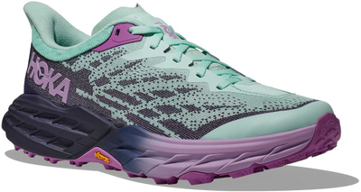 Женски планински патики Hoka Speedgoat 5, лесни, со висок амортизер, сини