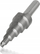 Fre konike metali SMART365, 4-12mm, për dërrasa metali, ngjyrë metalike
