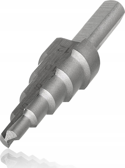 Fre konike metali SMART365, 4-12mm, për dërrasa metali, ngjyrë metalike
