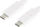 Kabllo USB LogiLink CU0130, USB C në USB C, 0.5 m, 10 Gb/s, e bardhë