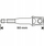 Adapter NEO Tools 56-555, 1/4" HEX në 1/4" square, 50mm, i zi