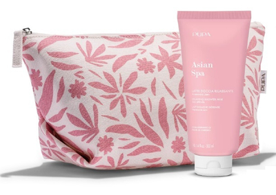 Set dushi Pupa Asian Spa, qumësht dushi relaksues 300ml, me pouch, shumëngjyrësh