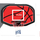Panel basketbolli Pure2Improve, rreth 45 cm diametër, për mur, i kuq