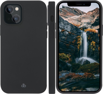 Mbulesë telefoni Dbramante1928 Monaco, për iPhone 13 Mini, MagSafe, e zezë