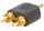 Adapter audio 3.5 mm në 2xRCA, stereo, i zi