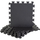 Сет подна подлога Pure2Improve Puzzle Mat, 8 делови, пластика, црна