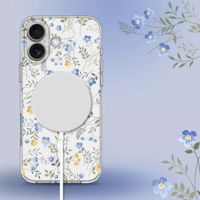 Kllapë telefoni Tech-Protect FlexAir MagSafe për iPhone 16E, TPU, Spring Flowers, shumengjyrëshe