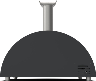 Furrë pice me gaz Alfa Moderno, 5 pizza, 500°C, e zezë